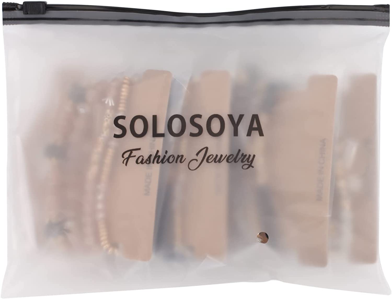 Solosoya Bohemian Boho Stackable Bracelets for Women Set, Girls Stretch Multilayer Stack Beads Colorful Beaded Charm Bracelets Girl Handmade Jewelry - Image 4